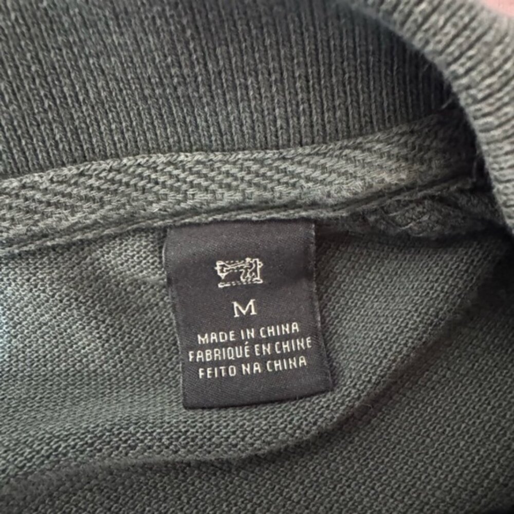 Scotch And Soda Mens Polo Green M - Picture 6 of 7